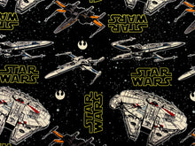Load image into Gallery viewer, Star Wars Ship - 1 Yard Cut - Cotton Fabric