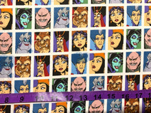 Load image into Gallery viewer, Villains Grid - Multi Fabric - 1/2 Meter - Cotton Fabric