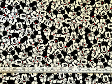 Load image into Gallery viewer, Mickey Mouse 85271001 White Fabric - 1/2 Meter - Cotton Fabric
