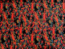 Load image into Gallery viewer, Deadpool Packed Digital- Black Fabric - 1/2 Meter - Cotton Fabric