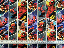 Load image into Gallery viewer, Spiderman comic Shards Digital 71185 - Multi Fabric - 1/2 Meter - Cotton Fabric