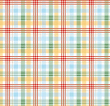 Load image into Gallery viewer, Winnie The Pooh Plaid C17005 - Multi Fabric - 1/2 Meter - Cotton Fabric