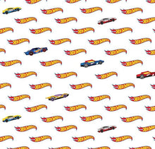 Load image into Gallery viewer, Hot Wheels C9752 White Fabric - 1/2 Meter - Cotton Fabric