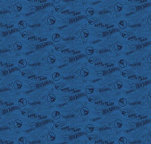 Load image into Gallery viewer, Hot Wheels C9753 Navy Fabric - 1/2 Meter - Cotton Fabric
