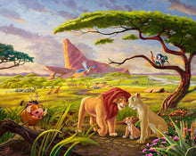 Load image into Gallery viewer, Lion King Panel - Cotton Fabric
