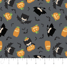 Load image into Gallery viewer, Halloween Batman Kawaii Fabric - 1/2 Meter - Cotton Fabric
