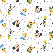 Load image into Gallery viewer, Mickey Mouse Play All Day 85271024 01 Fabric - 1/2 Meter - Cotton Fabric