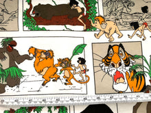 Load image into Gallery viewer, The Jungle Book White Flannel Fabric - 1/2 Meter