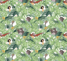 Load image into Gallery viewer, Jungle Book 5 PCS Fat Quarter Bundle - Cotton Fabric
