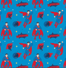 Charger l'image dans la galerie, Young DC Superman 23421468 02 Fabric - 1/2 Meter - Cotton Fabric