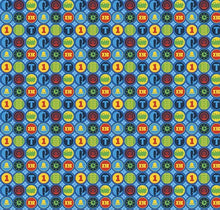 Load image into Gallery viewer, Thomas and Friends Icons Multi Fabric - 1/2 Meter - Cotton Fabric