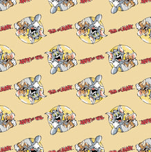 Load image into Gallery viewer, Tom and Jerry Foes Forever 24160207 03 Fabric - 1/2 Meter - Cotton Fabric