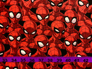 Marvel Spider Sense CP73982 Fabric - 1/2 Meter - Cotton Fabric