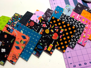 Halloween 5” Squares - 20pcs - Cotton Fabric