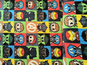 Avengers Fleece Fabric - 1/2 Meter