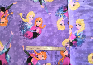 Frozen Fleece Fabric - 1/2 Meter