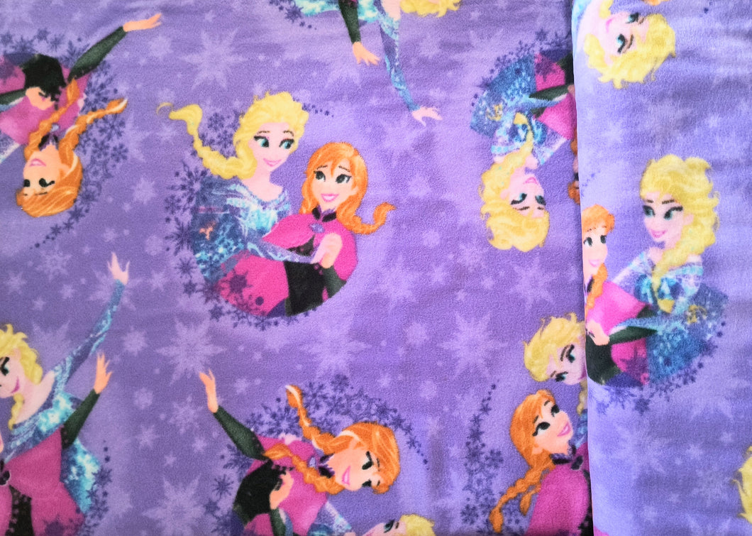 Frozen Fleece Fabric - 1/2 Meter