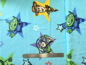 Toy Story Fleece Fabric - 1/2 Meter