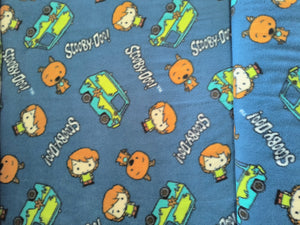 Scooby-Doo Fleece Fabric - 1/2 Meter