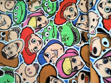 Load image into Gallery viewer, Toy Story Fleece Fabric - 1/2 Meter
