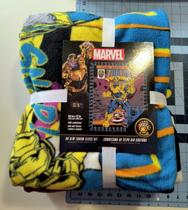 Marvel - Thanos - No Sew Throw Fleece Kit