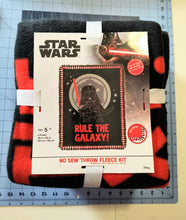 Load image into Gallery viewer, Star Wars - Rule the Galaxy - No Sew Throw Fleece Kit
