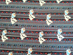 Olaf Wonder Alpine Flannel Fabric - 1/2 Meter