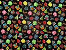 Load image into Gallery viewer, Star Wars 73011101JAS - Black Fabric - 1/2 Meter - Cotton Fabric
