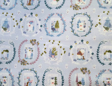 Load image into Gallery viewer, Winter Days Light Blue Flannel Fabric - 1/2 Meter
