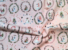 Load image into Gallery viewer, Winter Days Peach Flannel Fabric - 1/2 Meter
