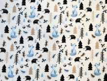 Load image into Gallery viewer, Baby Woodland Boys Flannel Fabric - 1/2 Meter
