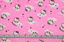 Load image into Gallery viewer, Hello Kitty Pink Flannel Fabric - 1/2 Meter

