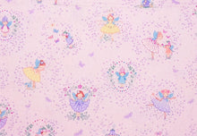 Load image into Gallery viewer, Fairies Friends Multi - Light Pink/Purple Fabric - 1/2 Meter - Cotton Fabric
