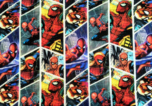 Load image into Gallery viewer, Spiderman comic Shards Digital 71185 - Multi Fabric - 1/2 Meter - Cotton Fabric
