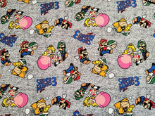 Load image into Gallery viewer, Nintendo Super Mario 3 Fabric - 1/2 Meter - Cotton Fabric

