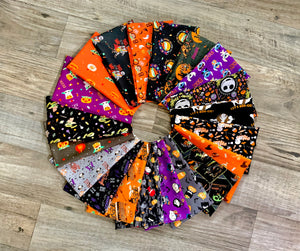 Halloween Characters II - Ultimate Bundle - 20PCS Fat Quarter Bundle - Cotton Fabric