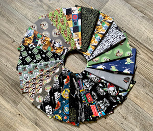 Star Wars - Ultimate Bundle - 20PCS Fat Quarter Bundle - Cotton Fabric