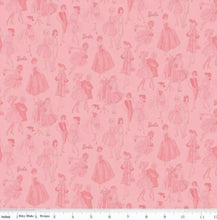 Load image into Gallery viewer, Barbie™ Vintage Tonal CD16892 - Pink Fabric - 1/2 Meter - Cotton Fabric
