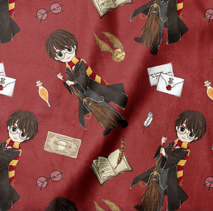 Soft Magic Harry Potter - Minky - 1/2 Meter