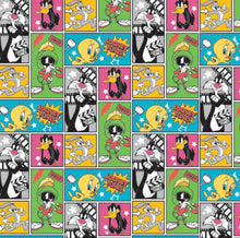 Load image into Gallery viewer, Looney Tunes III - Looney Tunes Frames - Multi Fabric - 1/2 Meter - Cotton Fabric
