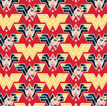 Load image into Gallery viewer, Wonder Woman - WW84 - Face Crop Fabric - 1/2 Meter - Cotton Fabric
