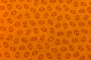 The Watcher Tainted Love - Orange Fabric - 1/2 Meter - Cotton Fabric