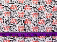 Load image into Gallery viewer, Disney Cruella De Vil Fashion Design Fabric - 1/2 Meter - Cotton Fabric
