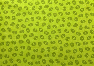 The Watcher Tainted Love - Green Fabric - 1/2 Meter - Cotton Fabric