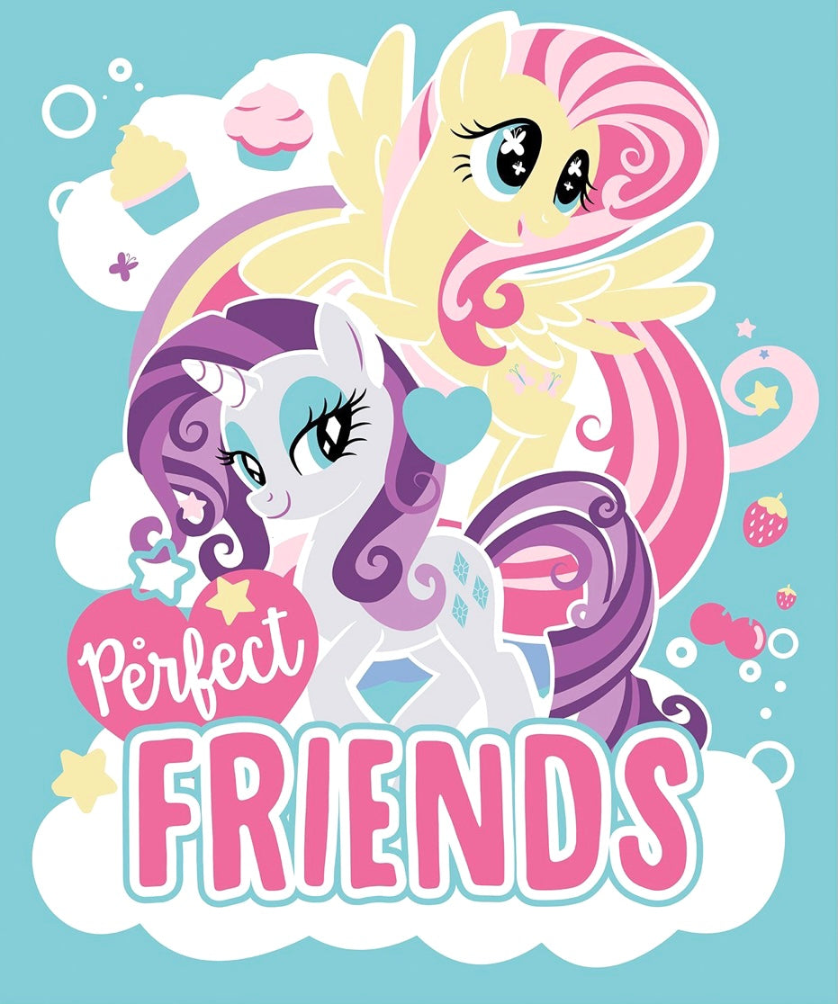 My Little Pony Panel - Cotton Fabric