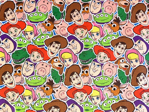 Toy Story Fabric - 1/2 Meter - Cotton Fabric