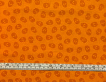 Load image into Gallery viewer, The Watcher Tainted Love - Orange Fabric - 1/2 Meter - Cotton Fabric
