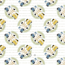 Load image into Gallery viewer, Cars Collection III by Disney-Pixar - Friendship Badge - White Fabric - 1/2 Meter - Cotton Fabric
