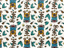 Load image into Gallery viewer, Looney Tunes Just Hangin - White Fabric - 1/2 Meter - Cotton Fabric
