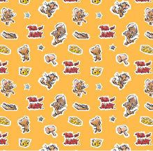 Load image into Gallery viewer, Tom and Jerry Foes Forever - Jerry 24160204 01 Fabric - 1/2 Meter - Cotton Fabric
